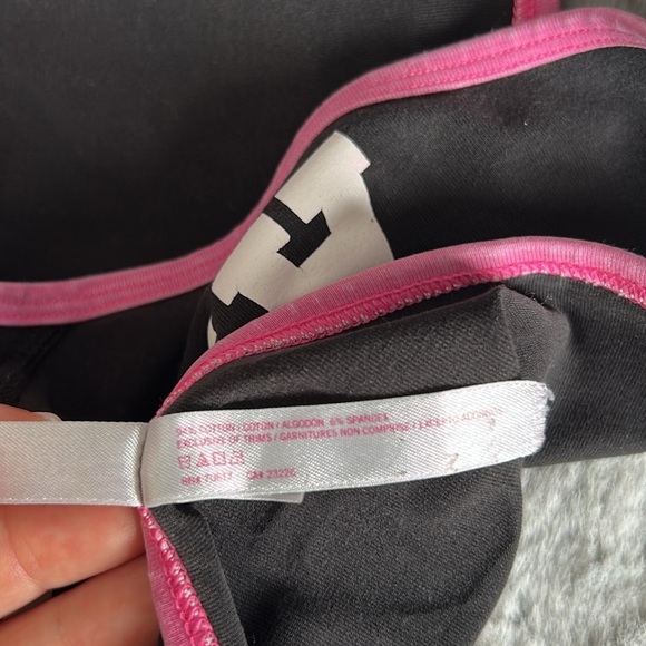 2010 Y2K Vintage PINK Victoria's Secret “I Get Around” Extra Low Rise Panty L - Picture 5 of 5